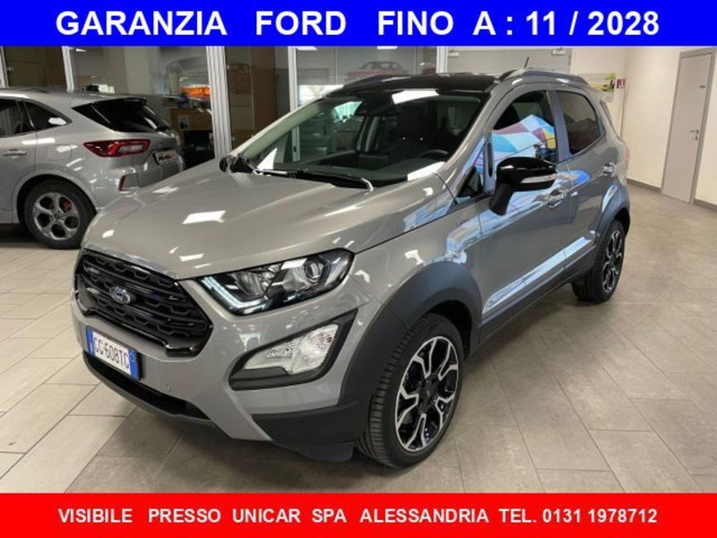 Ford EcoSport 1.0 EcoBoost 125 CV del 2021 usata a Alba