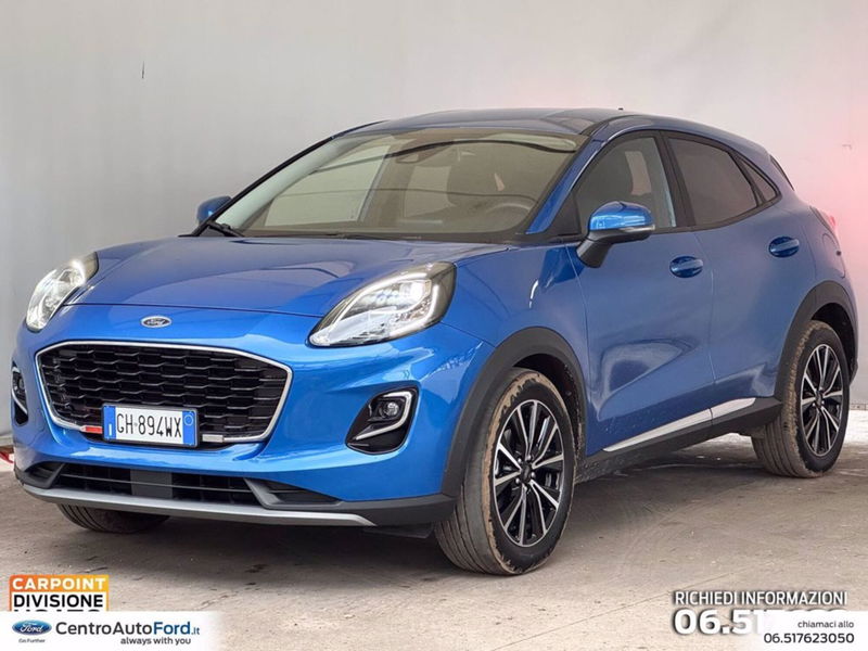 Ford Puma 1.0 ecoboost h Titanium 125cv auto del 2022 usata a Albano Laziale