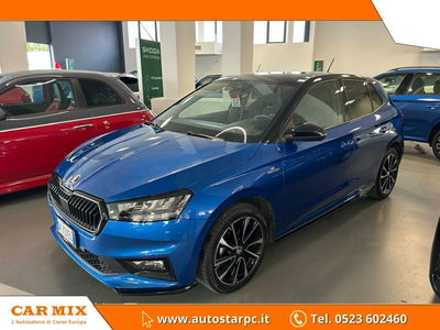 Skoda Fabia 1.0 TSI EVO 95 CV Monte Carlo  del 2022 usata a Piacenza