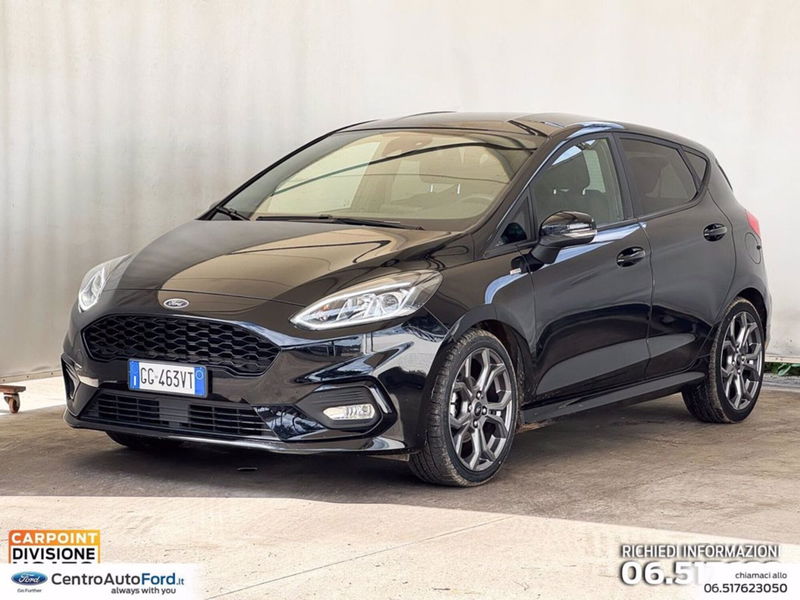 Ford Fiesta 1.0 Ecoboost Hybrid 125 CV DCT 5 porte ST-Line  del 2021 usata a Albano Laziale