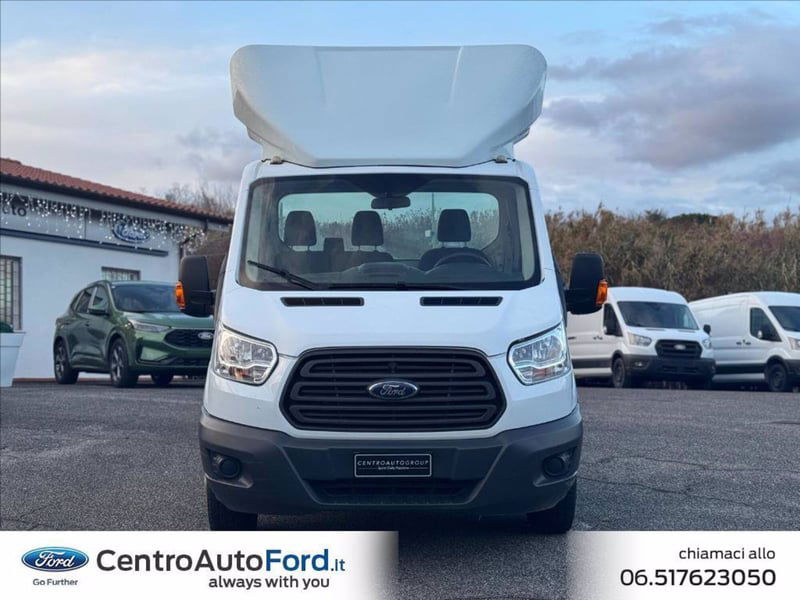 Ford Transit Telaio 350 2.2TDCi 125CV PL-RG RWD Cabinato Entry del 2015 usata a Albano Laziale