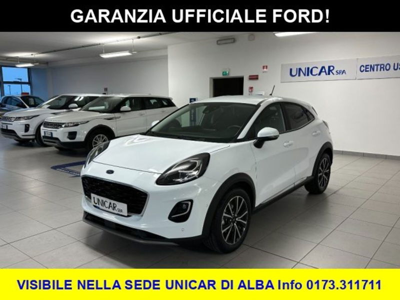 Ford Puma 1.0 EcoBoost Hybrid 125 CV S&amp;S aut. Titanium Design  del 2023 usata a Alba