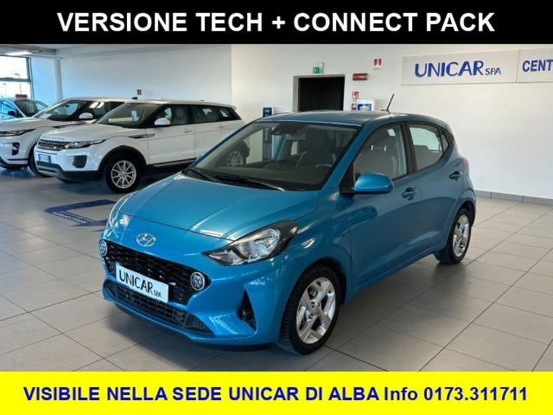 Hyundai i10 1.0 MPI Tech del 2021 usata a Alba