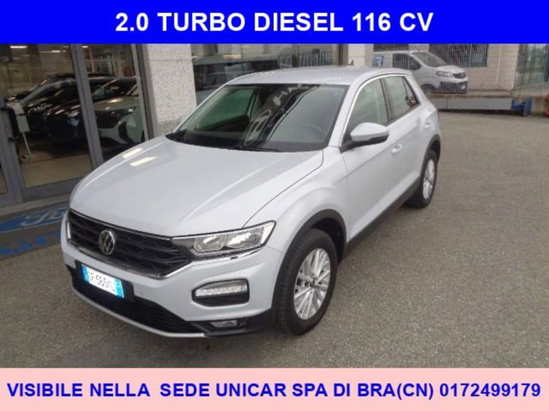 Volkswagen T-Roc 2.0 TDI SCR Business BlueMotion Technology del 2021 usata a Alba