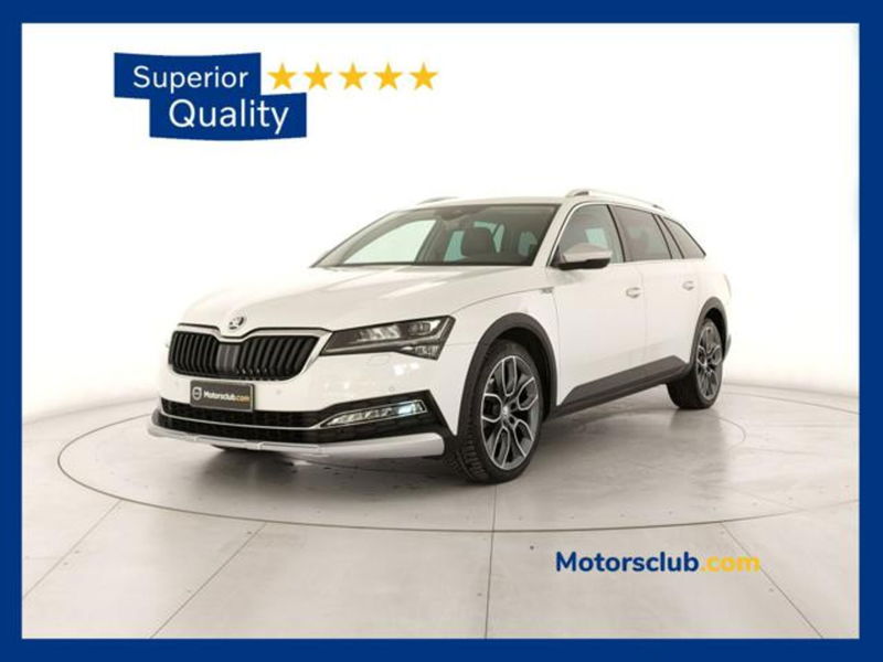 Skoda Superb Station Wagon 2.0 TDI 190 CV SCR DSG 4x4 Wagon Scout del 2020 usata a Modena