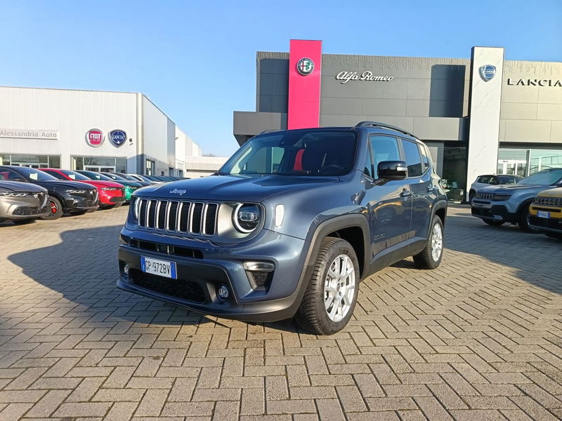 Jeep Renegade 1.5 Turbo T4 MHEV Limited  del 2023 usata a Alessandria