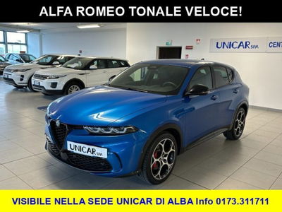 Alfa Romeo Tonale 1.5 hybrid Veloce 160cv tct7 del 2023 usata a Alba