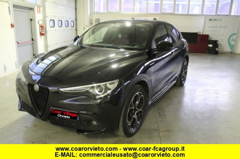 Alfa Romeo Stelvio Stelvio 2.2 Turbodiesel 210 CV AT8 Q4 Veloce  del 2022 usata a Orvieto