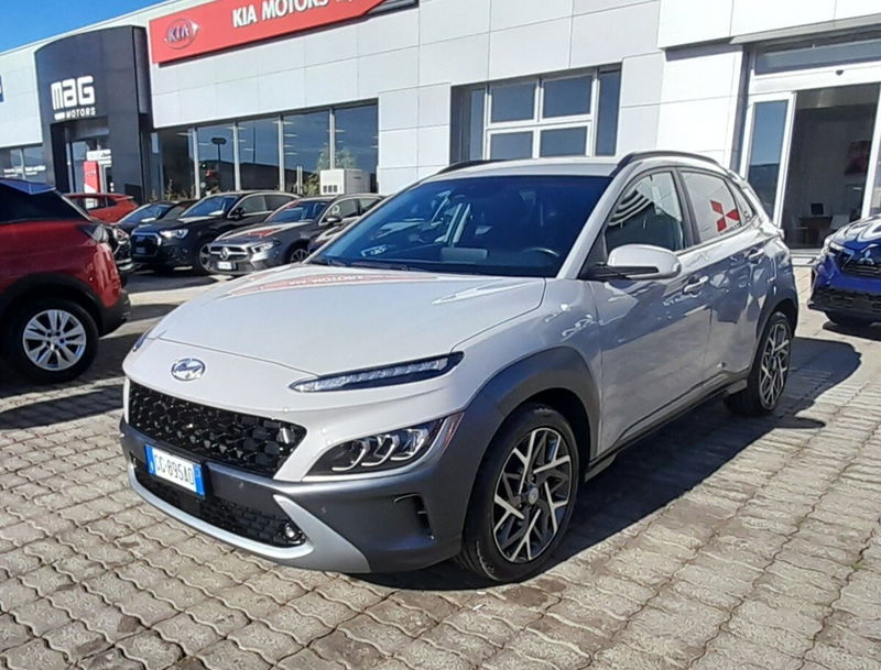 Hyundai Kona HEV 1.6 DCT XLine del 2021 usata a Rende