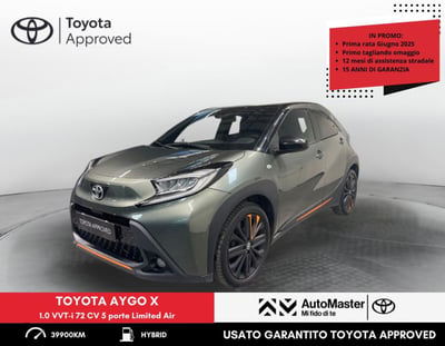 Toyota Aygo X 1.0 VVT-i 72 CV 5 porte Limited Air del 2022 usata a Ferrara