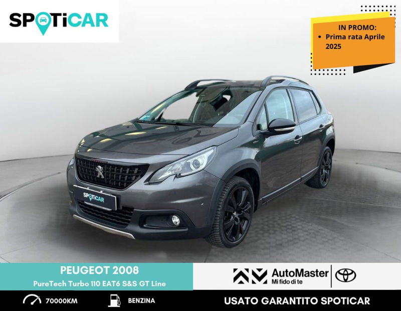 Peugeot 2008 Turbo 110 EAT6 S&amp;S GT Line  del 2018 usata a Rovigo