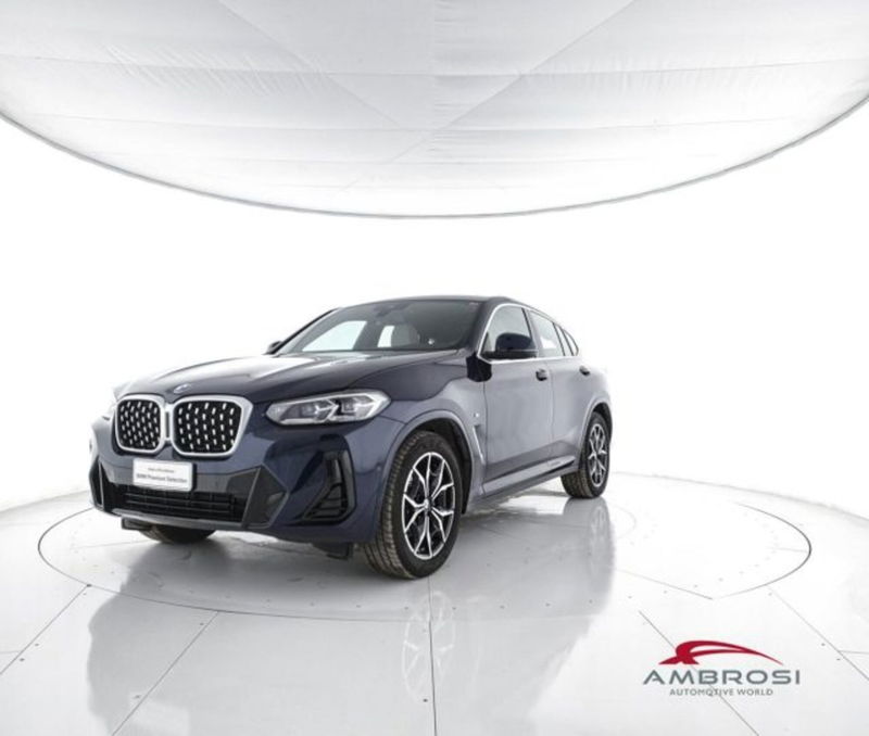 BMW X4 xdrive20d mhev 48V Msport auto del 2022 usata a Corciano