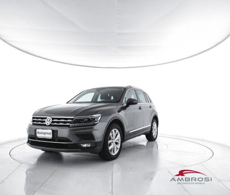 Volkswagen Tiguan 2.0 TDI 190 CV SCR DSG 4MOTION Advanced BMT  del 2019 usata a Corciano