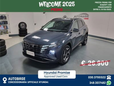 Hyundai Tucson 1.6 hev Xline 4wd auto del 2021 usata a Brescia