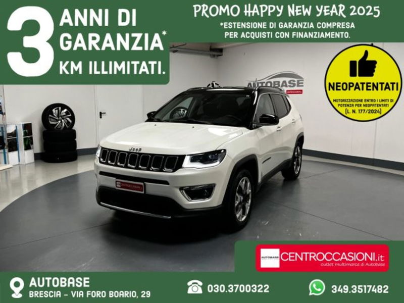 Jeep Compass 1.4 MultiAir 2WD Limited  del 2019 usata a Brescia