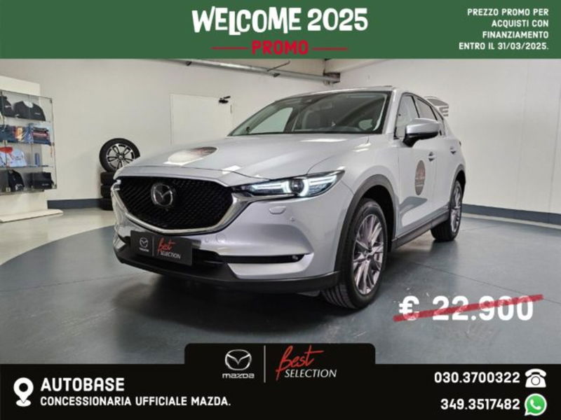 Mazda CX-5 2.2L Skyactiv-D 184 CV AWD Exclusive  del 2019 usata a Brescia