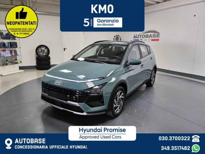 Hyundai Bayon 1.2 mpi Xline mt nuova a Brescia