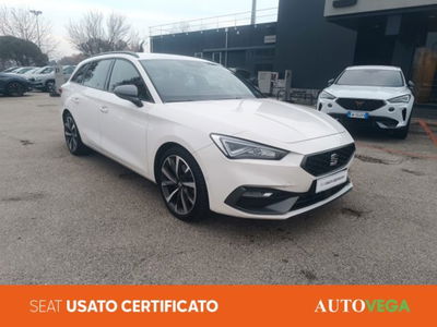 SEAT Leon ST Sportstourer 2.0 TDI 150 CV 4Drive DSG FR del 2021 usata a Arzignano