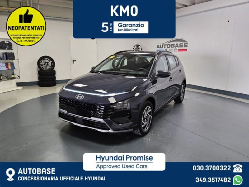 Hyundai Bayon 1.2 mpi Xline mt nuova a Brescia