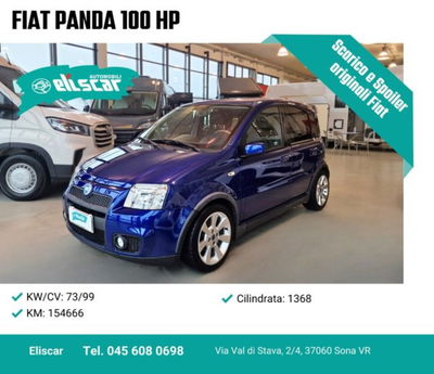 Fiat Panda 1.4 16V 100 HP  del 2007 usata a Sona