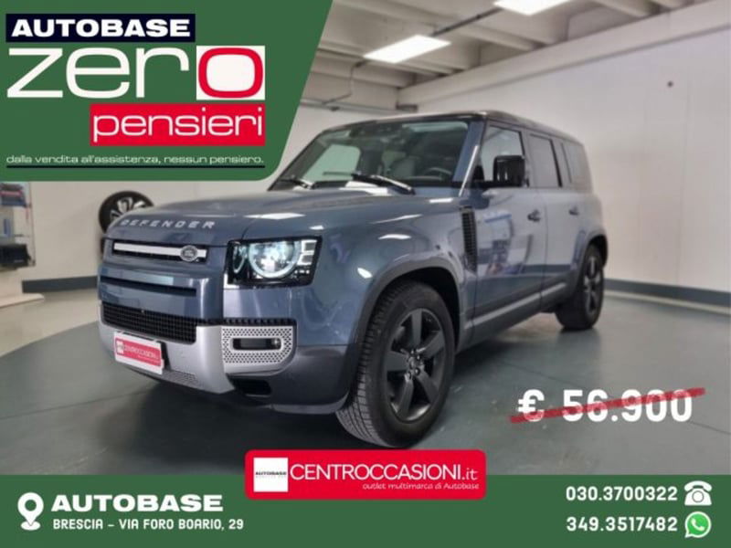 Land Rover Defender 110 2.0 SD4 240CV AWD Auto HSE del 2020 usata a Brescia