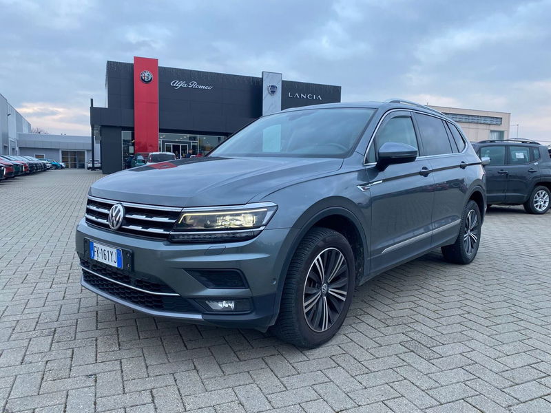 Volkswagen Tiguan Allspace 2.0 TDI SCR DSG 4MOTION Advanced BMT  del 2017 usata a Alessandria