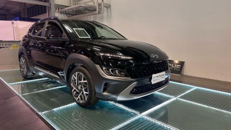 Hyundai Kona HEV 1.6 DCT XLine+ del 2023 usata a Reggio nell'Emilia