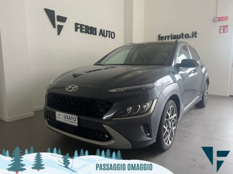 Hyundai Kona HEV 1.6 DCT XLine del 2021 usata a Tavagnacco