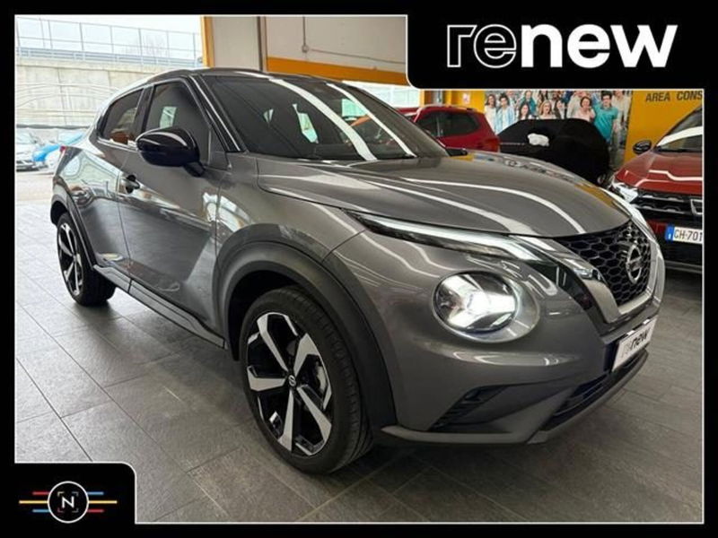 Nissan Juke 1.0 dig-t Tekna 114cv del 2021 usata a Vaiano Cremasco