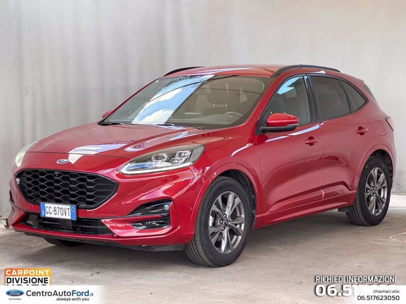 Ford Kuga 2.5 Full Hybrid 190 CV CVT 2WD ST-Line X del 2021 usata a Albano Laziale