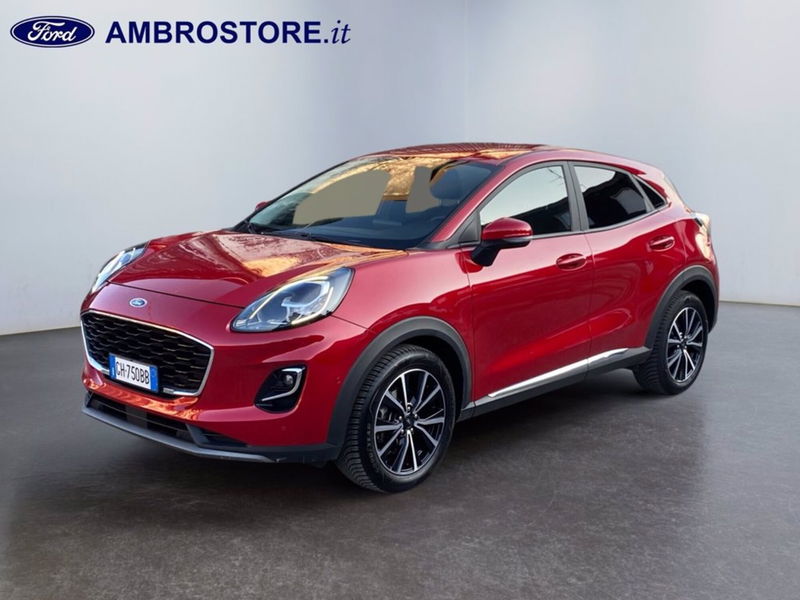 Ford Puma 1.0 ecoboost h Titanium 125cv auto del 2021 usata a Milano