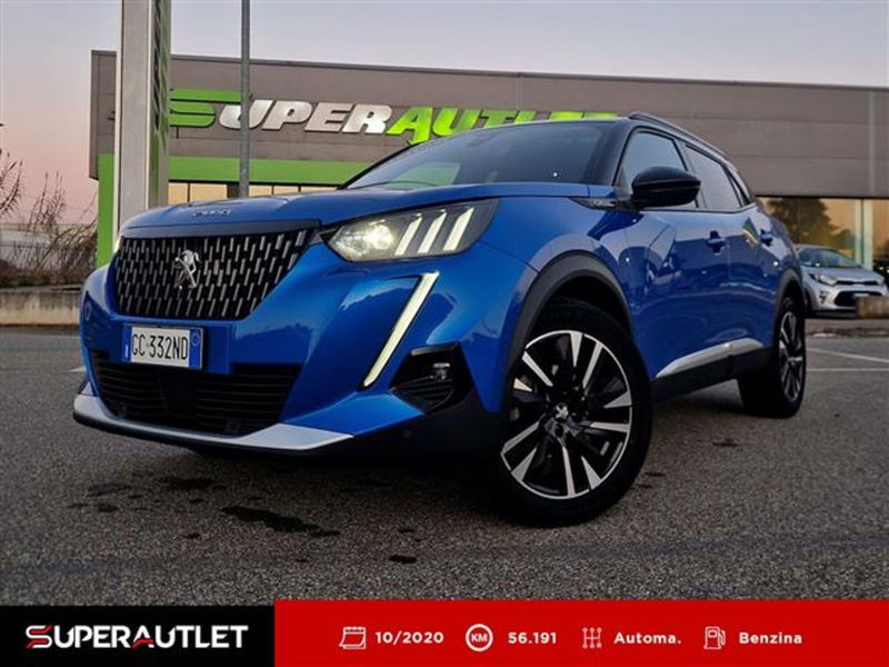 Peugeot 2008 PureTech 130 S&amp;S EAT8 GT Line del 2020 usata a Vigevano