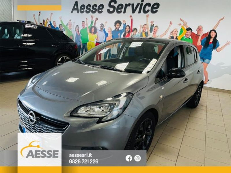 Opel Corsa 1.2 5 porte Black Edition  del 2019 usata a Capaccio