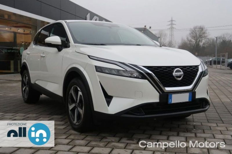 Nissan Qashqai 1.3 mhev N-Connecta 4wd 158cv xtronic del 2021 usata a Venezia