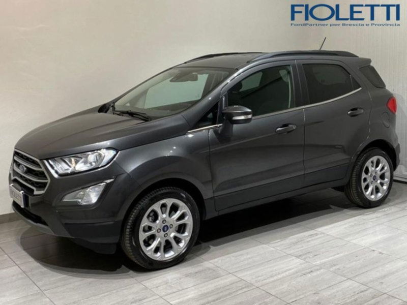 Ford EcoSport 1.0 EcoBoost 125 CV Titanium  del 2021 usata a Brescia