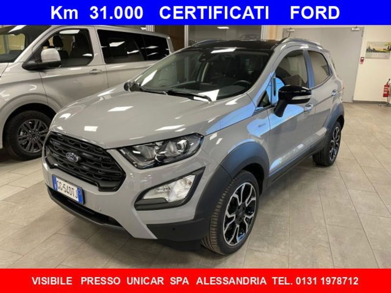 Ford EcoSport 1.0 EcoBoost 125 CV del 2022 usata a Alba