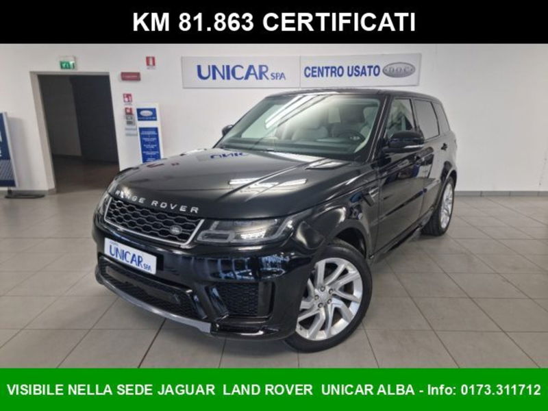 Land Rover Range Rover Sport 3.0 SDV6 249 CV HSE Dynamic del 2020 usata a Alba