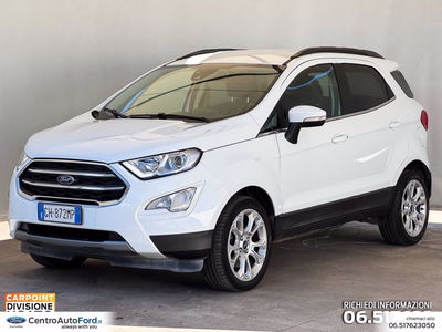 Ford EcoSport 1.0 EcoBoost 125 CV Titanium  del 2021 usata a Albano Laziale