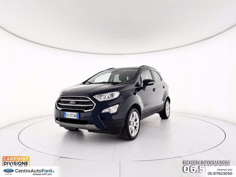 Ford EcoSport 1.0 EcoBoost 125 CV Titanium  del 2022 usata a Albano Laziale