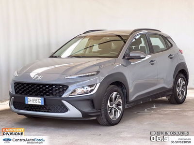 Hyundai Kona 1.6 gdi hev XClass Tech Pack 2wd 129cv dct del 2022 usata a Albano Laziale