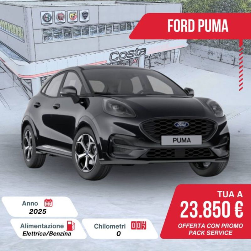 Ford Puma 1.0 EcoBoost Hybrid 125 CV S&amp;S aut. ST-Line Design  nuova a Valdobbiadene