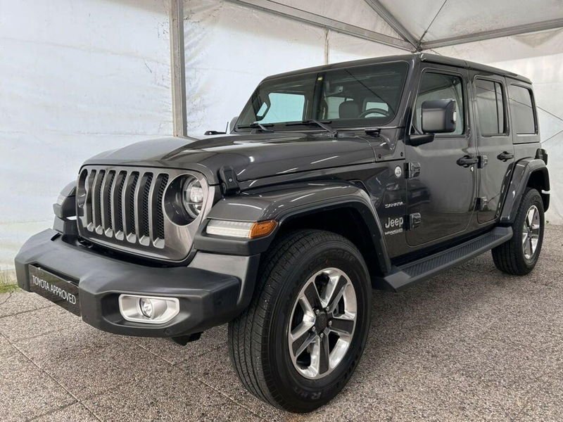 Jeep Wrangler Unlimited 2.2 Mjt II Sahara del 2018 usata a Monza