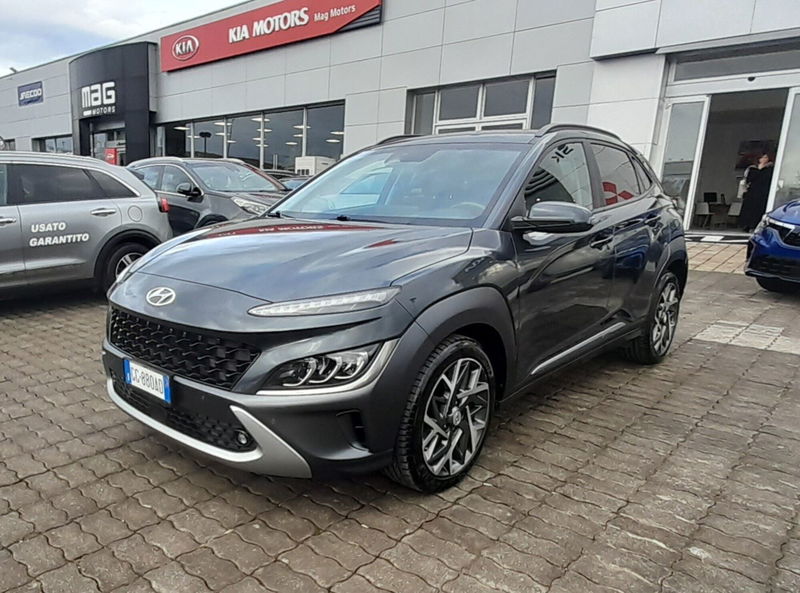 Hyundai Kona HEV 1.6 DCT XLine del 2021 usata a Rende