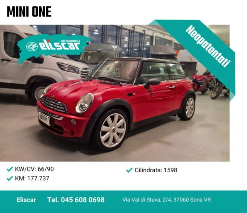 MINI Mini 1.6 16V One  del 2006 usata a Sona