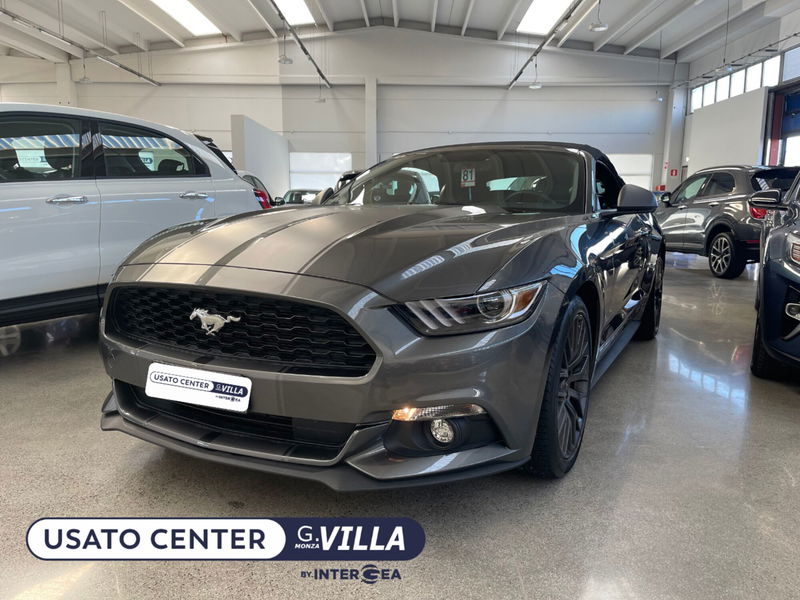 Ford Mustang Cabrio Convertible 2.3 EcoBoost  del 2018 usata a Monza