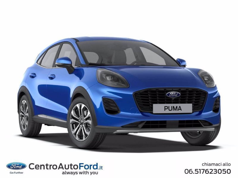 Ford Puma 1.0 ecoboost h Titanium 125cv auto nuova a Albano Laziale