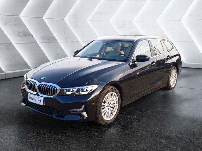 BMW Serie 3 Touring 320d  mhev 48V auto del 2020 usata