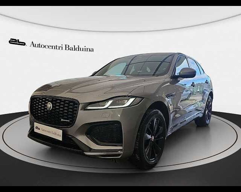 Jaguar F-Pace 2.0 D 204 CV AWD aut. R-Dynamic SE Greenstone del 2021 usata a Roma