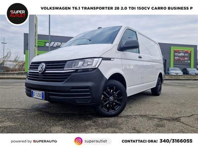 Volkswagen Veicoli Commerciali T6.1 Transporter 28 2.0 tdi 150cv carro Business p.l. dsg7 del 2021 usata a Vigevano