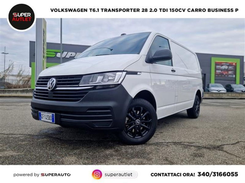 Volkswagen Veicoli Commerciali T6.1 Transporter 28 2.0 tdi 150cv carro Business p.l. dsg7 del 2021 usata a Vigevano